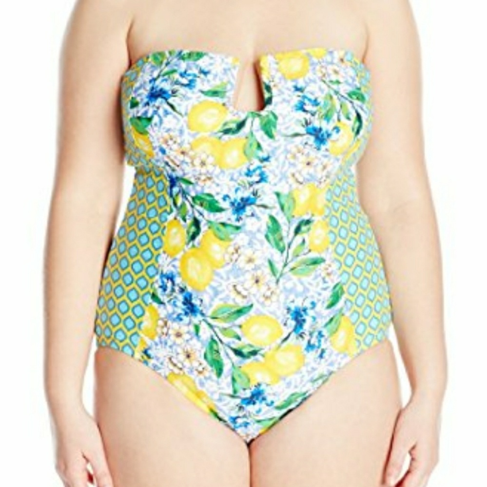 LAST ONE! La Blanca Plus Size One Piece Swimsuit - Picture 2 of 8